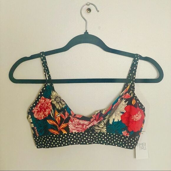Floral Bikini Top - Picture 1 of 7